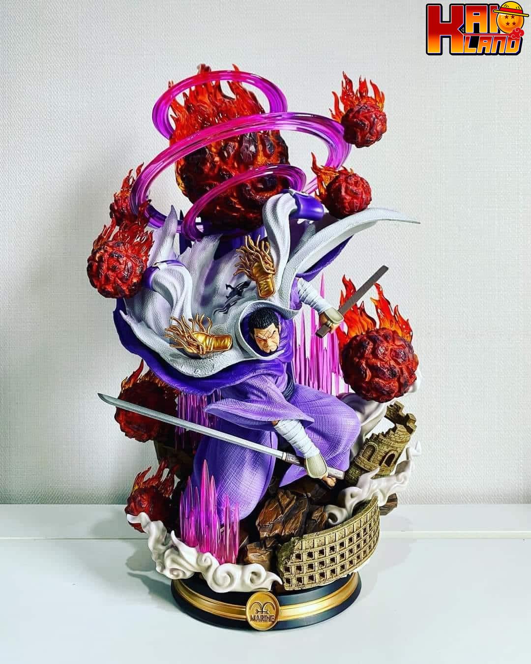 One Piece Burning Wind Fujitora Resin Statue