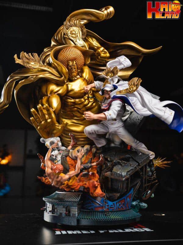 ワンピース ジメイパレス センゴク ライセンス樹脂製スタチュー