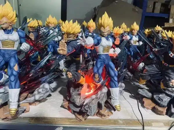 Dragon Ball Sunyata Vegeta Trunks Diorama Resin Statue 1