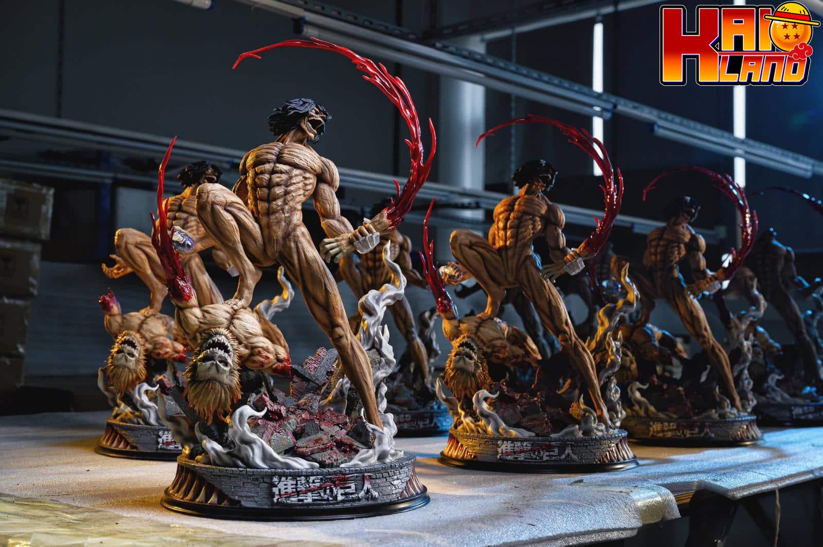 Attack on Titans YOYO Studio Eren Jaeger Resin Statue