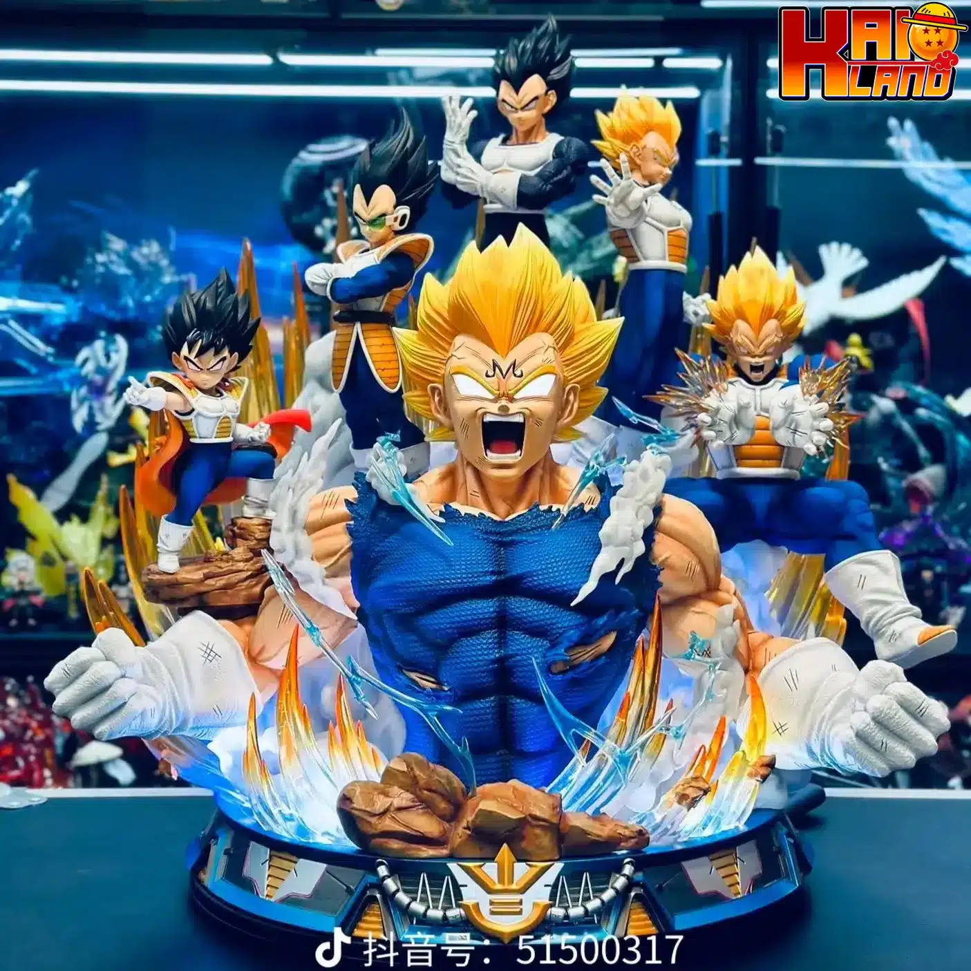 Dragon Ball SHK Vegeta Life Diorama Resin Statue