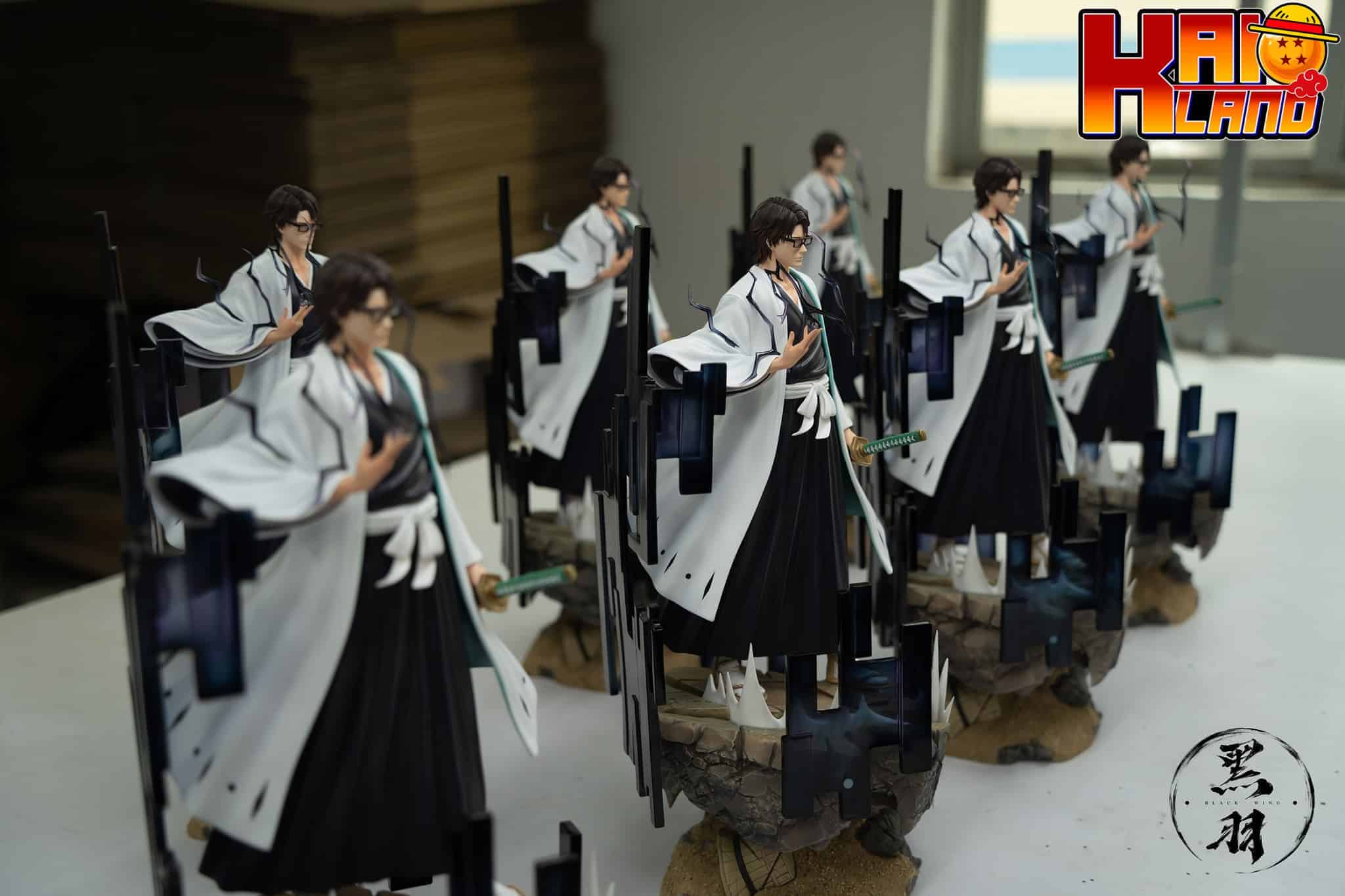 Bleach Black Wings Studio Aizen Sousuke Resin Statue
