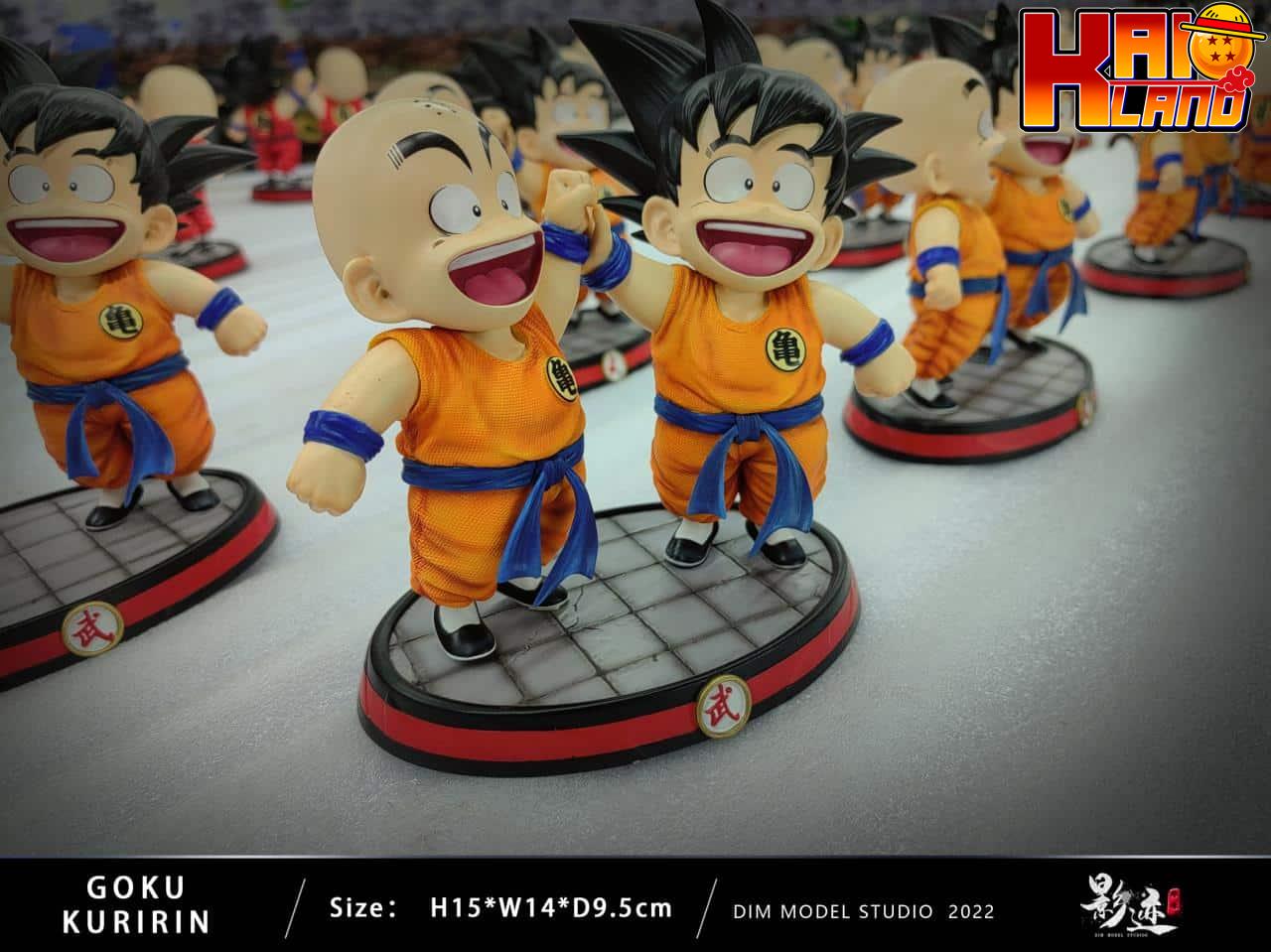 Dragon Ball DIM Studio Goku Krillin Resin Statue