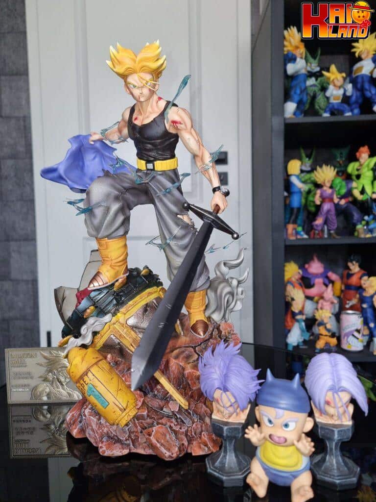 Dragon Ball DIM Studio Trunks Resin Statue Kaioland