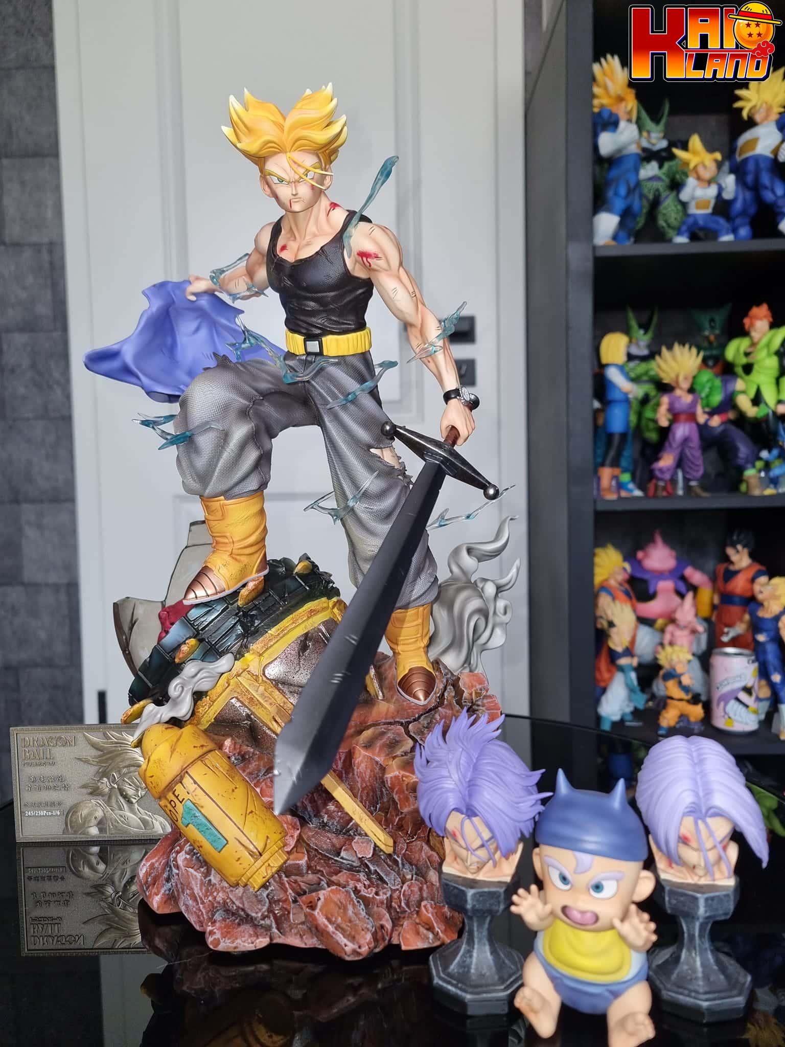 Dragon Ball DIM Studio Trunks Resin Statue Kaioland