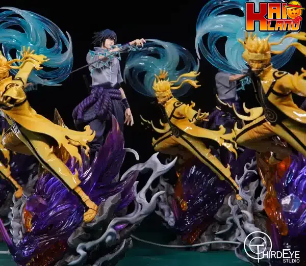 NARUTO -ナルト- サードアイスタジオ ナルト - サスケ 樹脂製 NARUTO -ナルト- サードアイスタジオ ナルト - サスケ 樹脂製