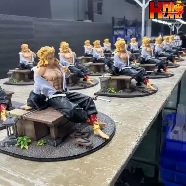 Kimetsu No Yaiba DZF Studio Rengoku Resin Statue 1