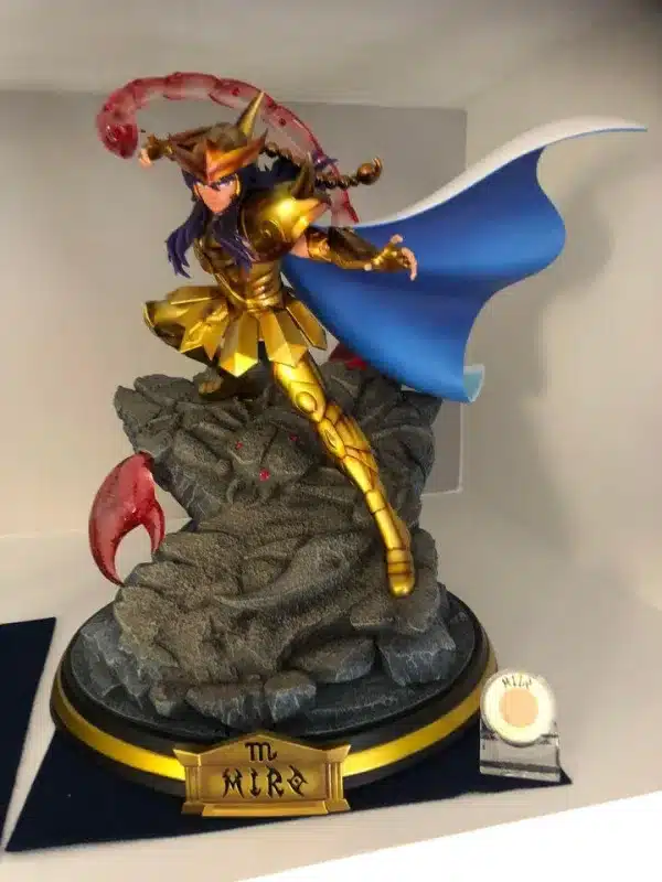 Saint Seiya Immortals Collectibles Scorpio Milo Licensed Resin Statue 1