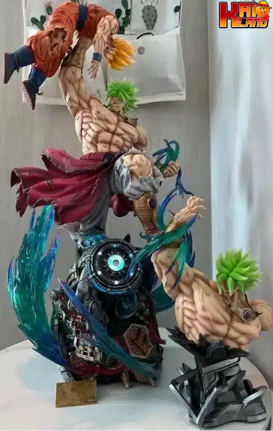Dragon Ball YunQi Studio Broly vs Goku Resin Statue