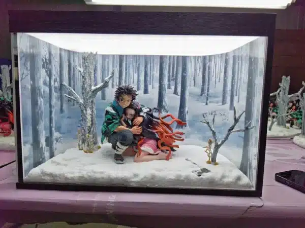 Kimestu No Yaiba Up Art Studio Tanjiro Nezuko Resin Statue