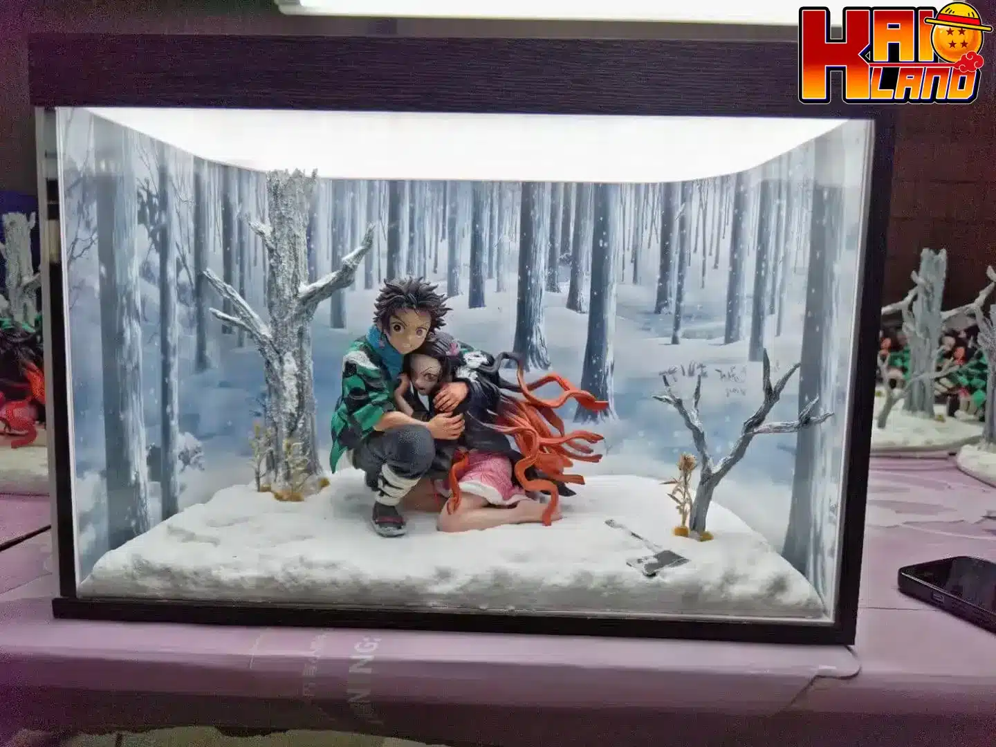 Kimestu No Yaiba Up Art Studio Tanjiro Nezuko Resin Statue