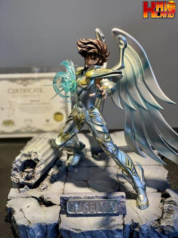 Saint Seiya Zodiakos Studio Licensed Seiya Resin Statue 1