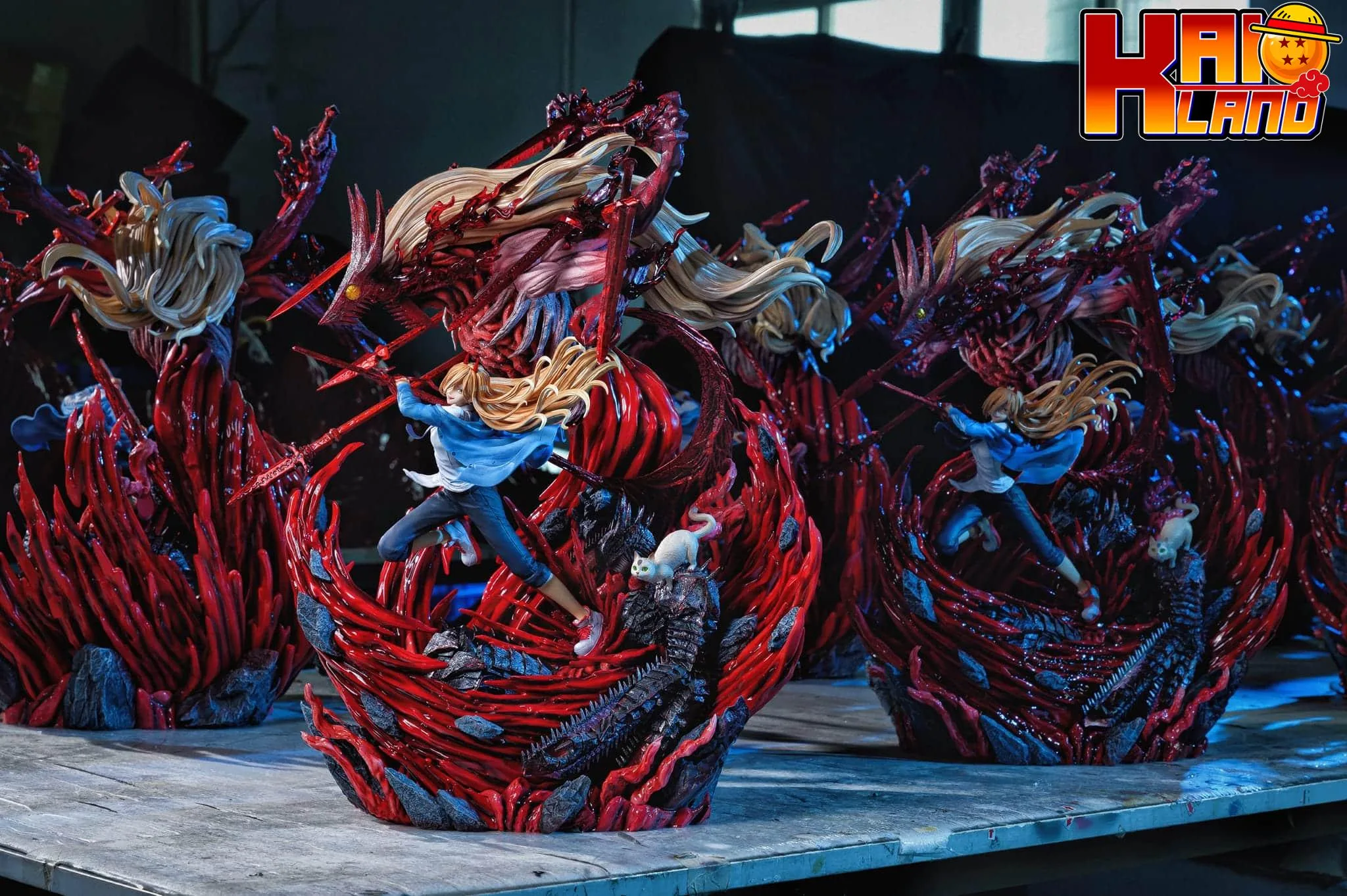 Chainsaw Man Yoyo Studio Pava Power Resin Statue
