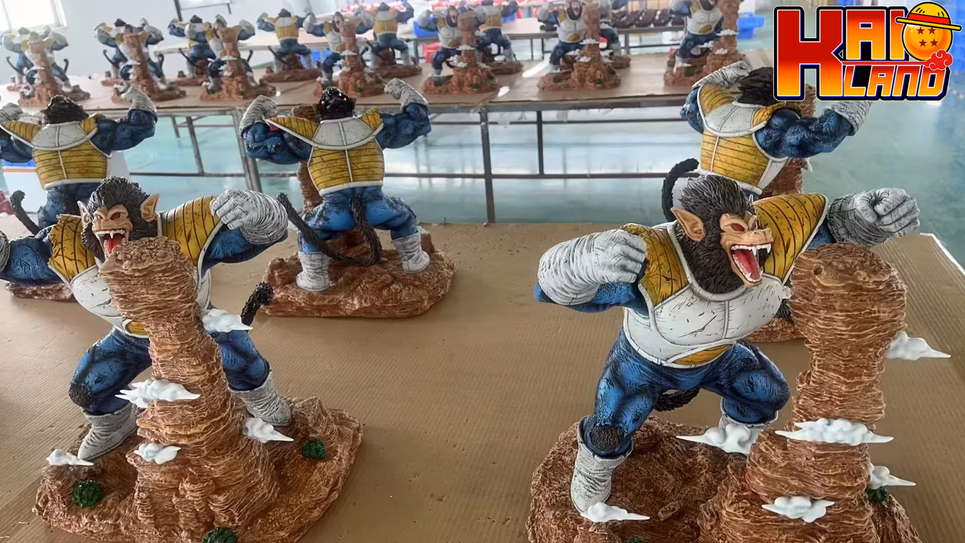 Dragon Ball Sky Top Studio Great Ape Vegeta Resin Statue