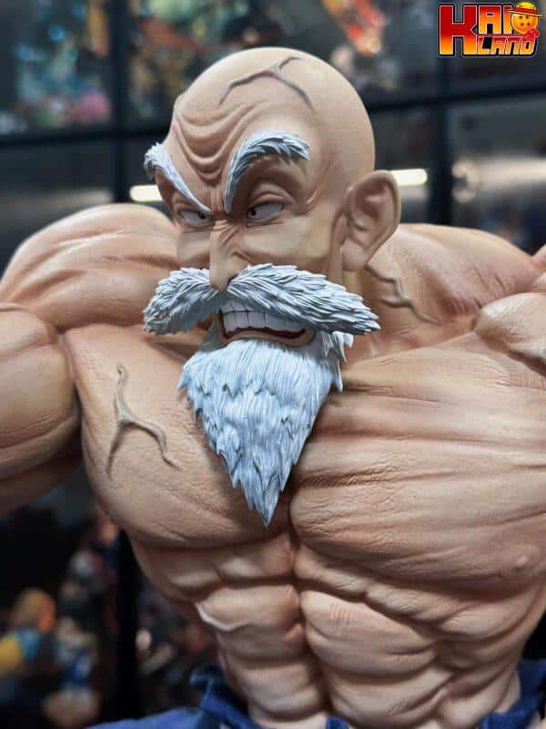Dragon Ball Clouds Studio Master Roshi Resin Statue 3