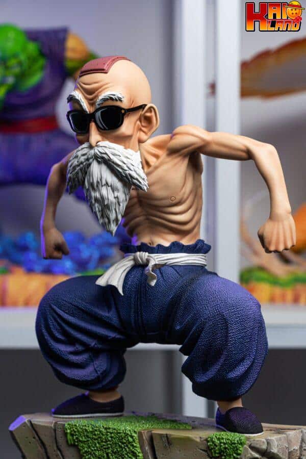 Dragon Ball Clouds Studio Master Roshi Resin Statue 6