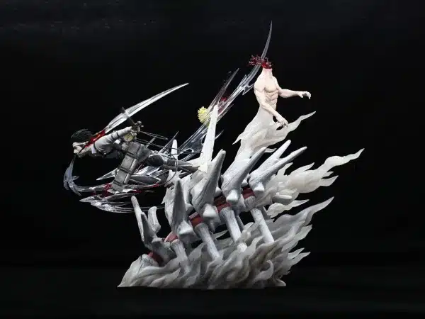 Attack on Titan Chikara Studio Levi vs Zeke Resin Statue 5