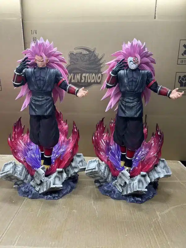 Dragon Ball Kylin Studio Goku Super Saiyan 3 Rose Resin Statue