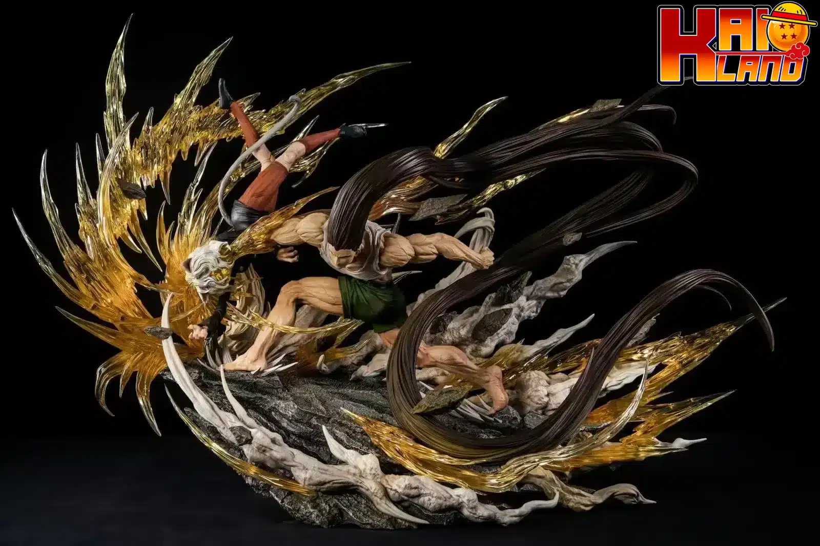 Hunter X Hunter Hunter Fan Gon vs Neferpitou Resin Statue