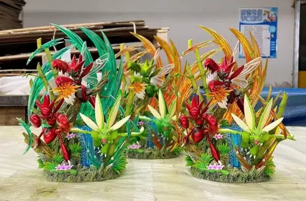Pokemon PPAP Scizor Diorama Resin Statue