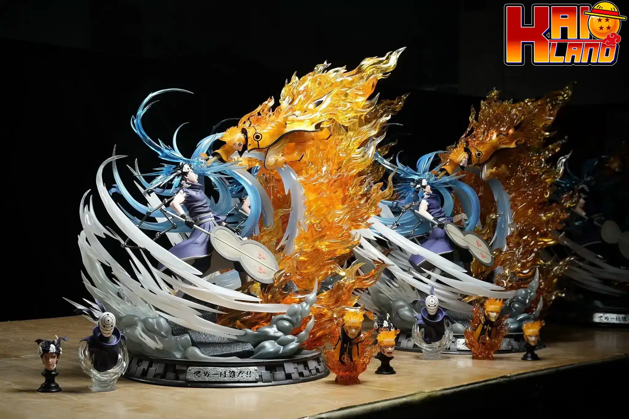 Naruto Chikara Studio Obito Vs Naruto Resin Statue