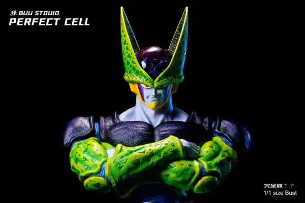 Dragon Ball Buu Studio Cell Bust Resin Statue 2