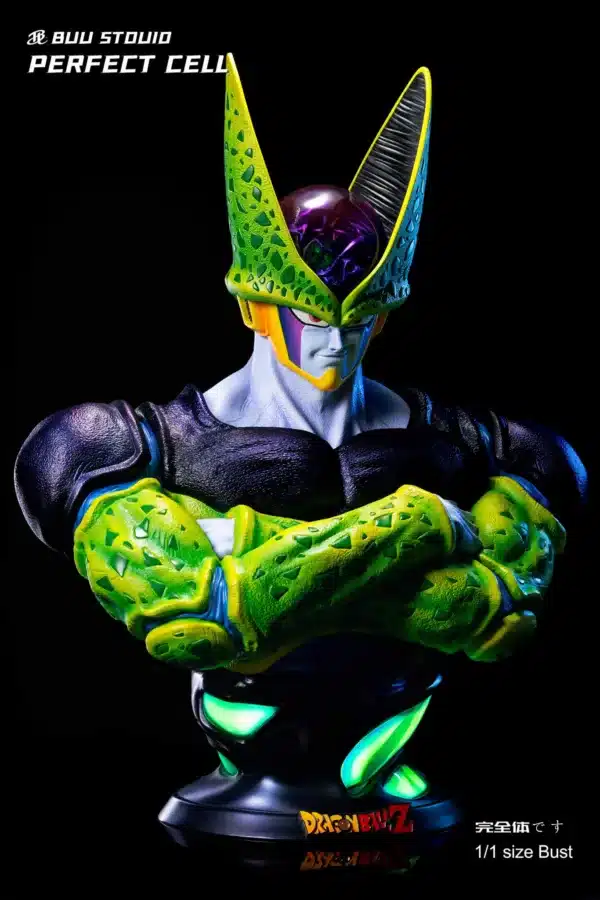Dragon Ball Buu Studio Cell Bust Resin Statue 3