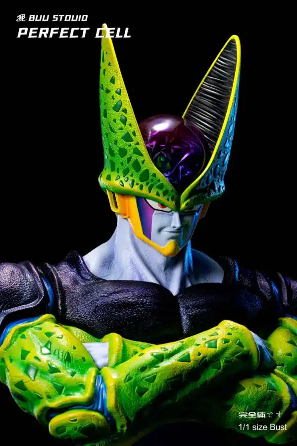 Dragon Ball Buu Studio Cell Bust Resin Statue 4
