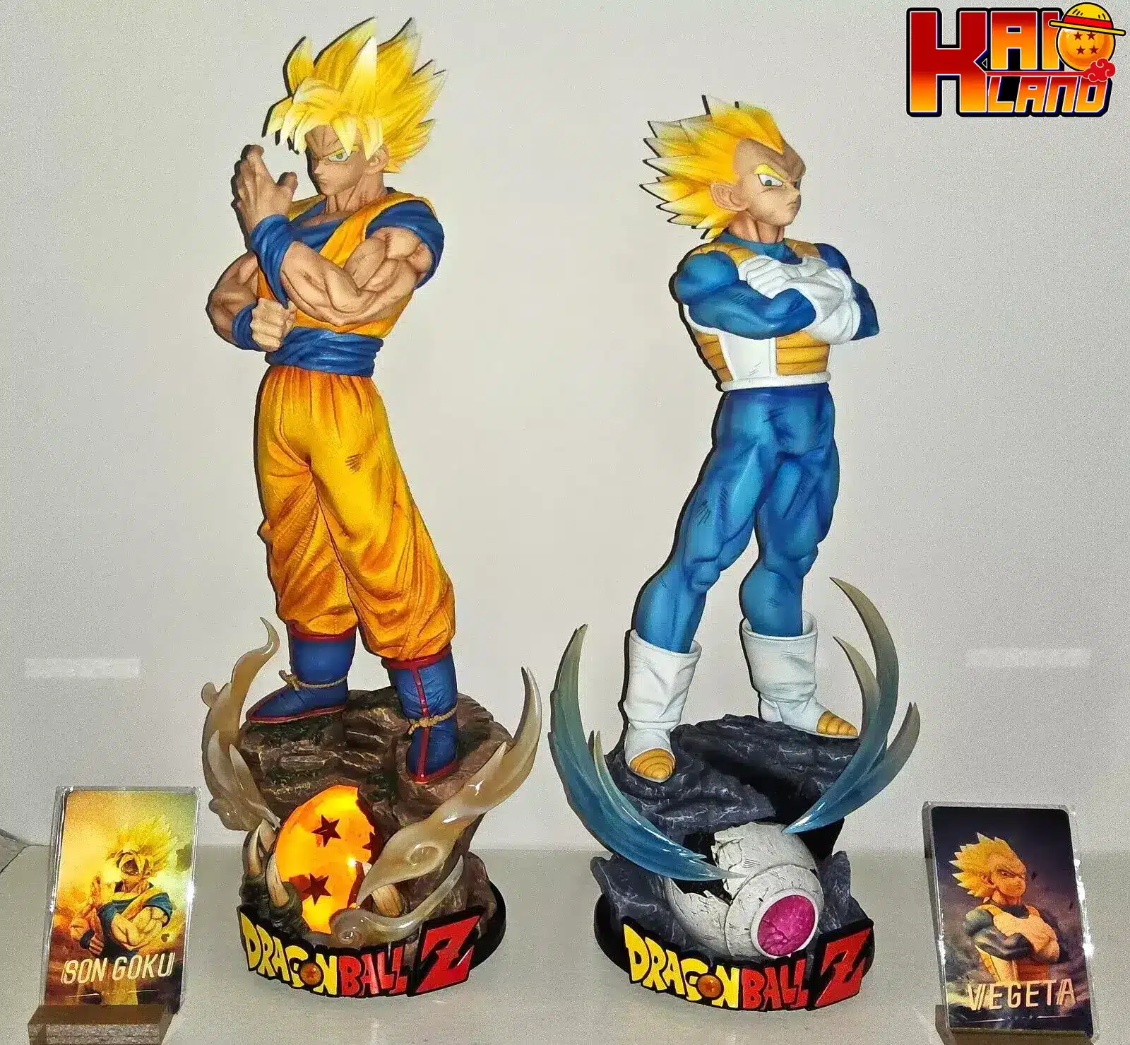 Dragon Ball Aftershock Studio Goku x Vegeta Resin Statue