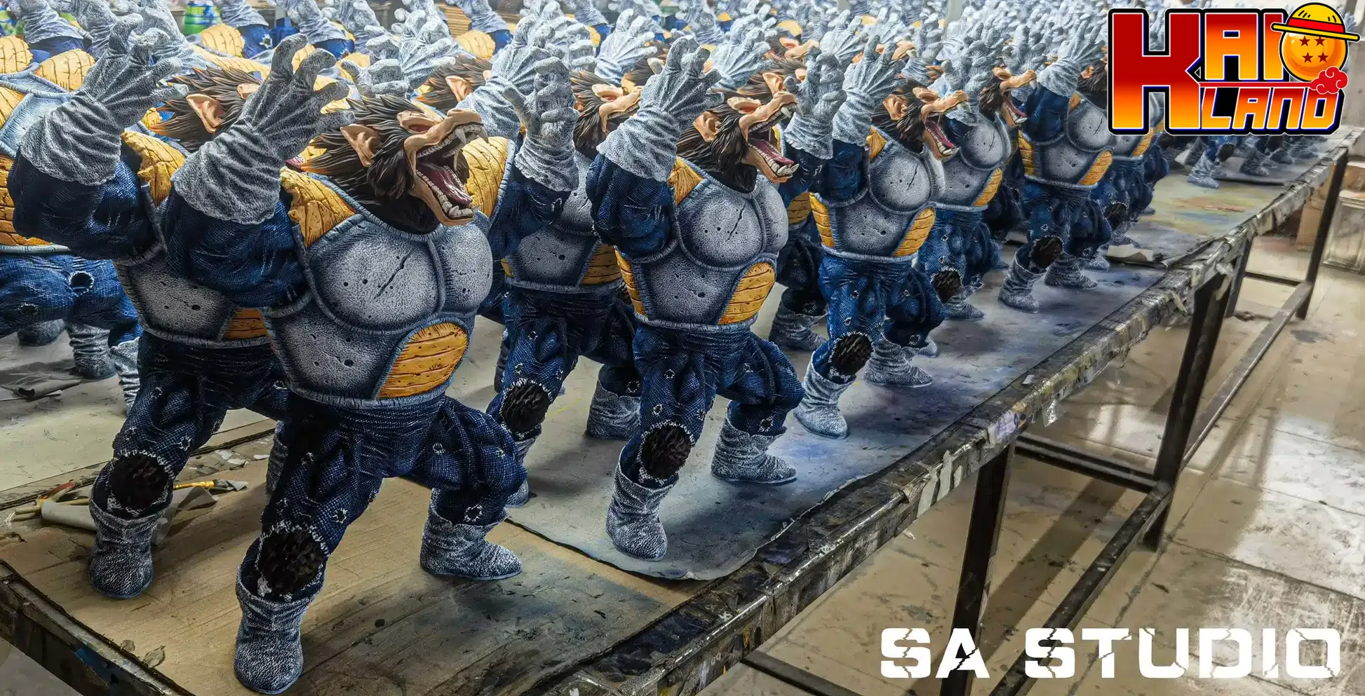 Dragon Ball SA Studio Vegeta Giant Ape Resin Statue Kaioland