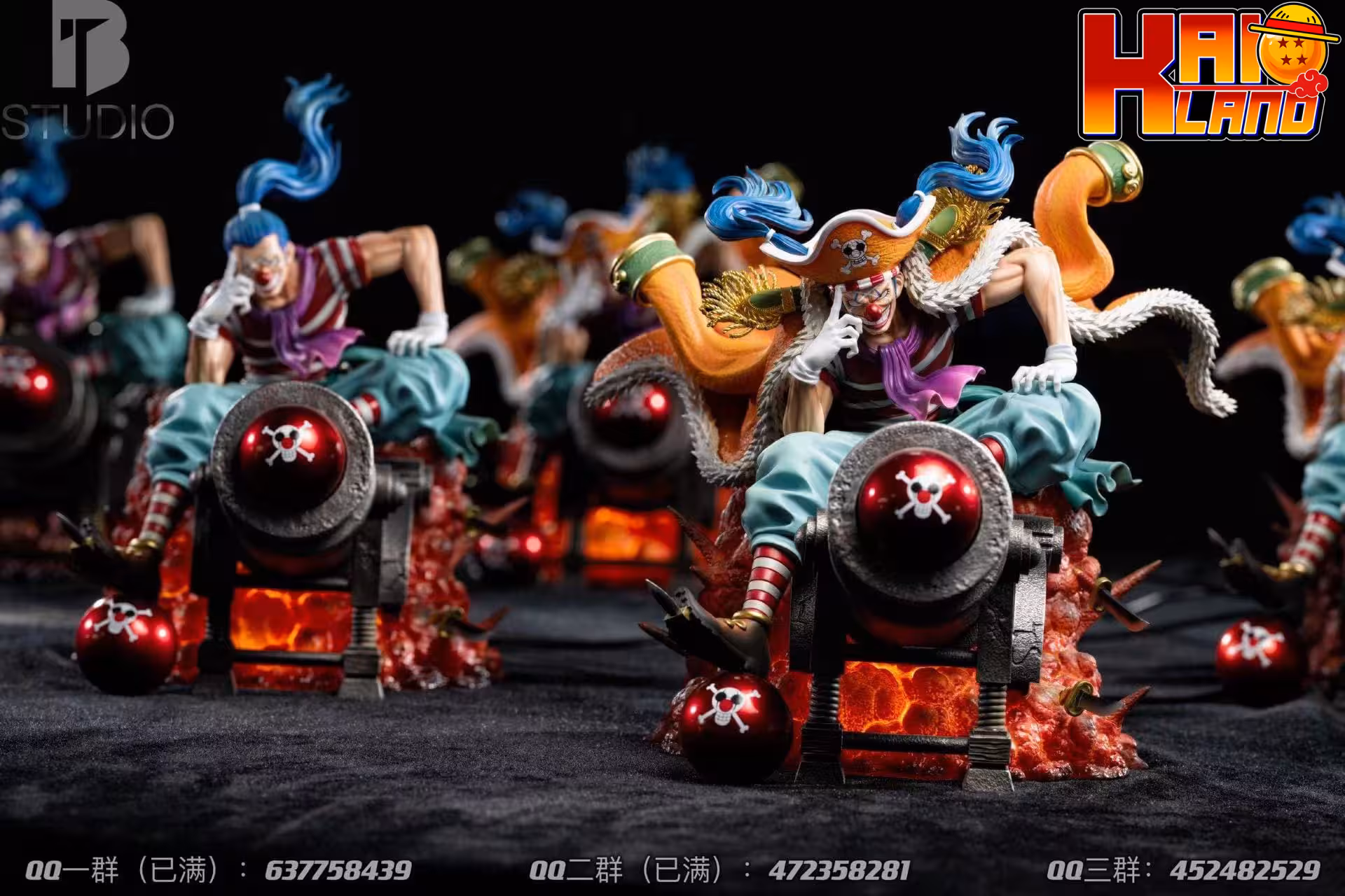 One Piece BT Studio Buggy Resin Statue