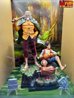 One Piece Jimei Palace Rayleigh and Luffy Licensed Resin Statue