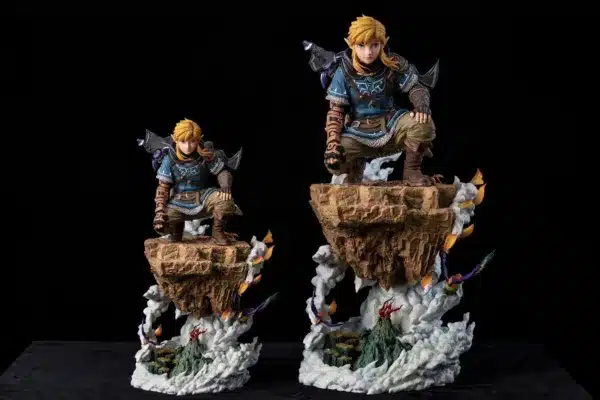 The Legend of Zelda Hero Belief X hunter Fan Studio Link Resin Statue 4