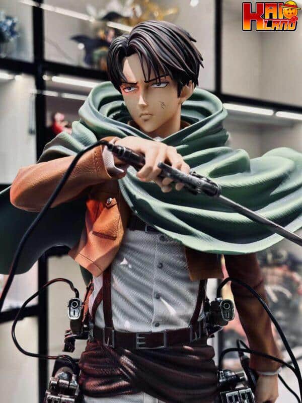 Attack On Titan LX Studio Levi Ackerman Resin Statue Kaioland