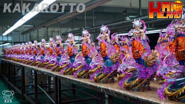 Dragon Ball Waigua Bear Studio Goku Ui Resin Statue 1