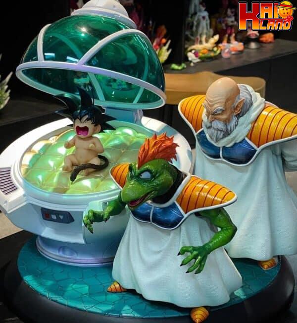 Dragon Ball White Hole Studio Kakaroto x Military Doctor x Tapejara Resin Statue 2