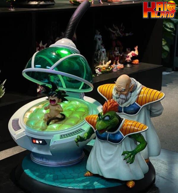 Dragon Ball White Hole Studio Kakaroto x Military Doctor x Tapejara Resin Statue 3