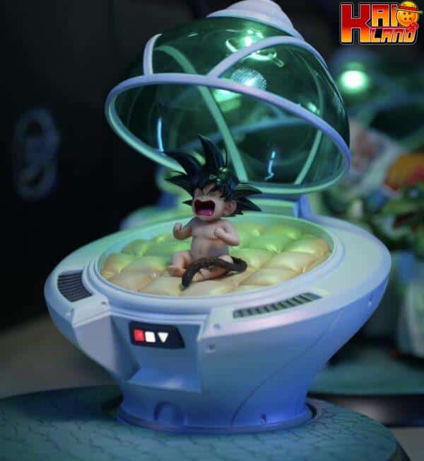 Dragon Ball White Hole Studio Kakaroto x Military Doctor x Tapejara Resin Statue 8