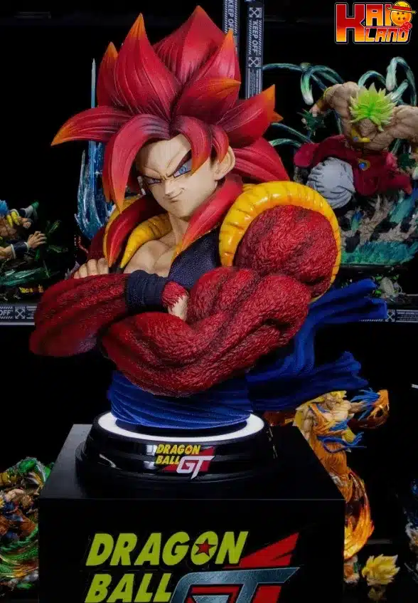 Dragon Ball ArmyAnt Studio SSJ4 Gogeta Bust Resin Statue