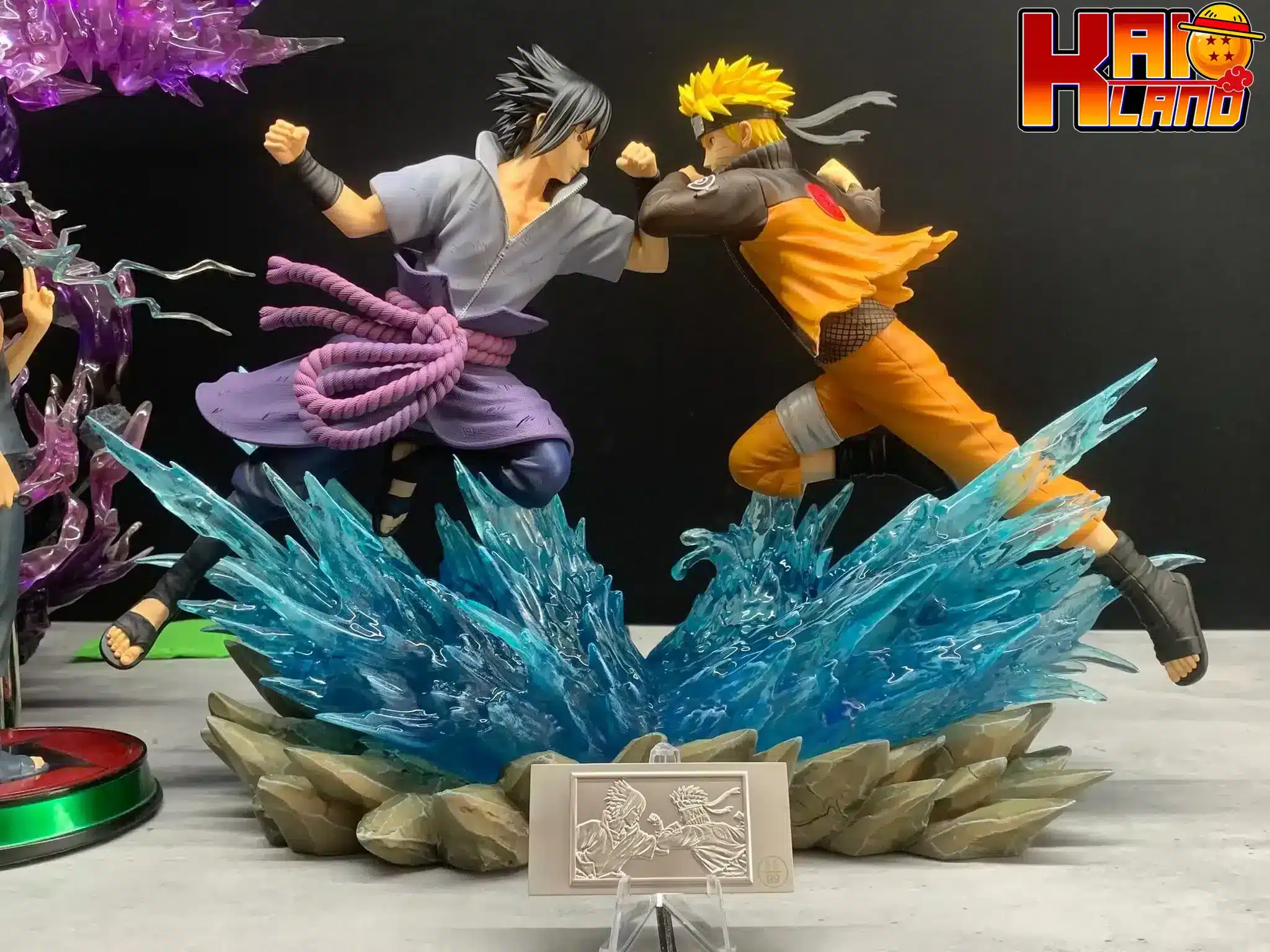 Naruto Freedom studio Sasuke Vs Naruto Resin Statue