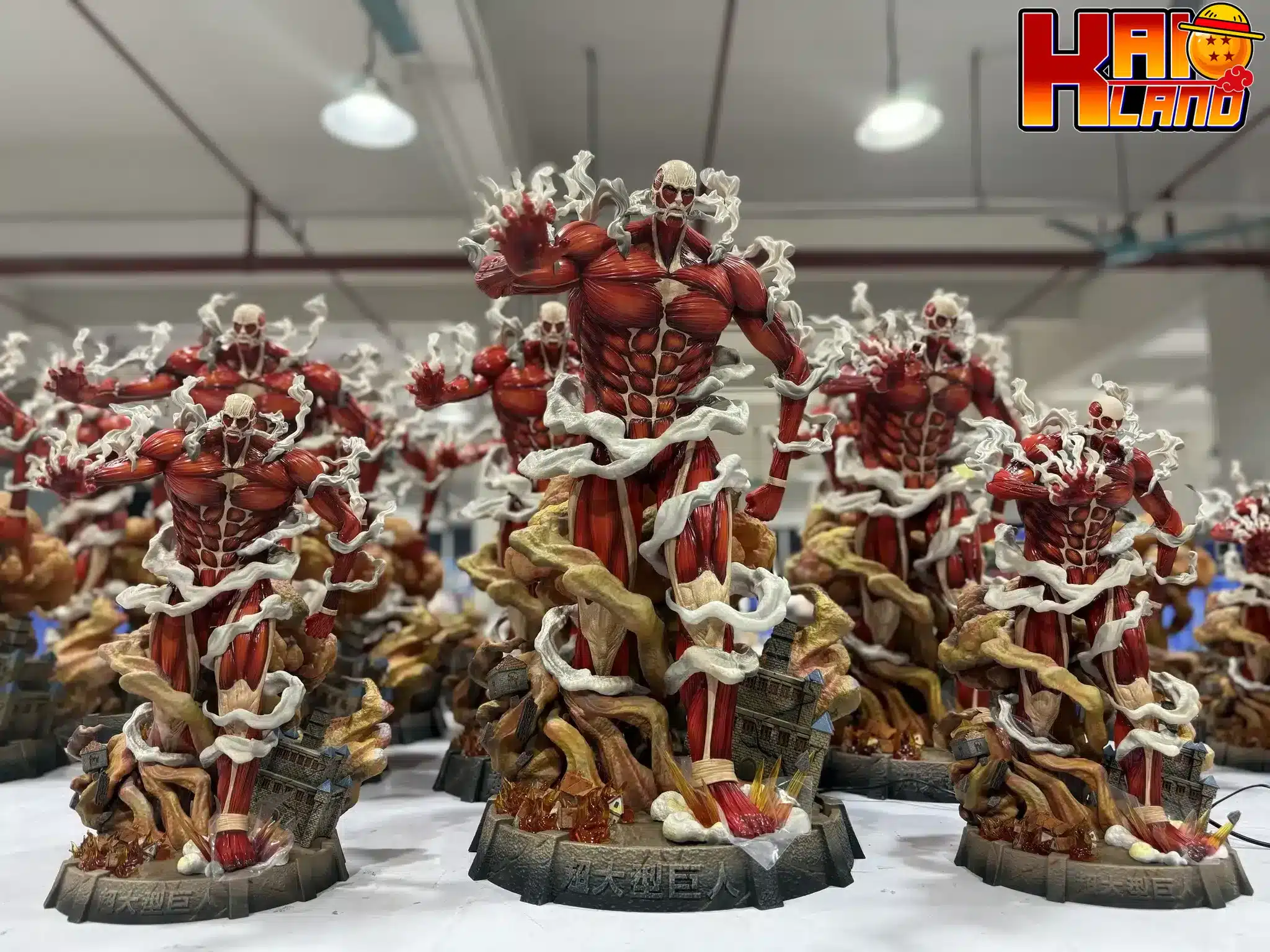 Attack On Titan Giant Studio Colossal Titan Resin Statue