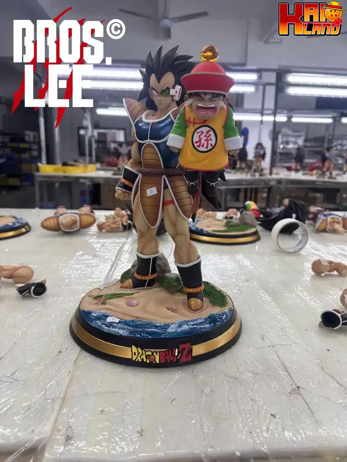 Dragon Ball Bros Lee Studio Raditz Resin Statue