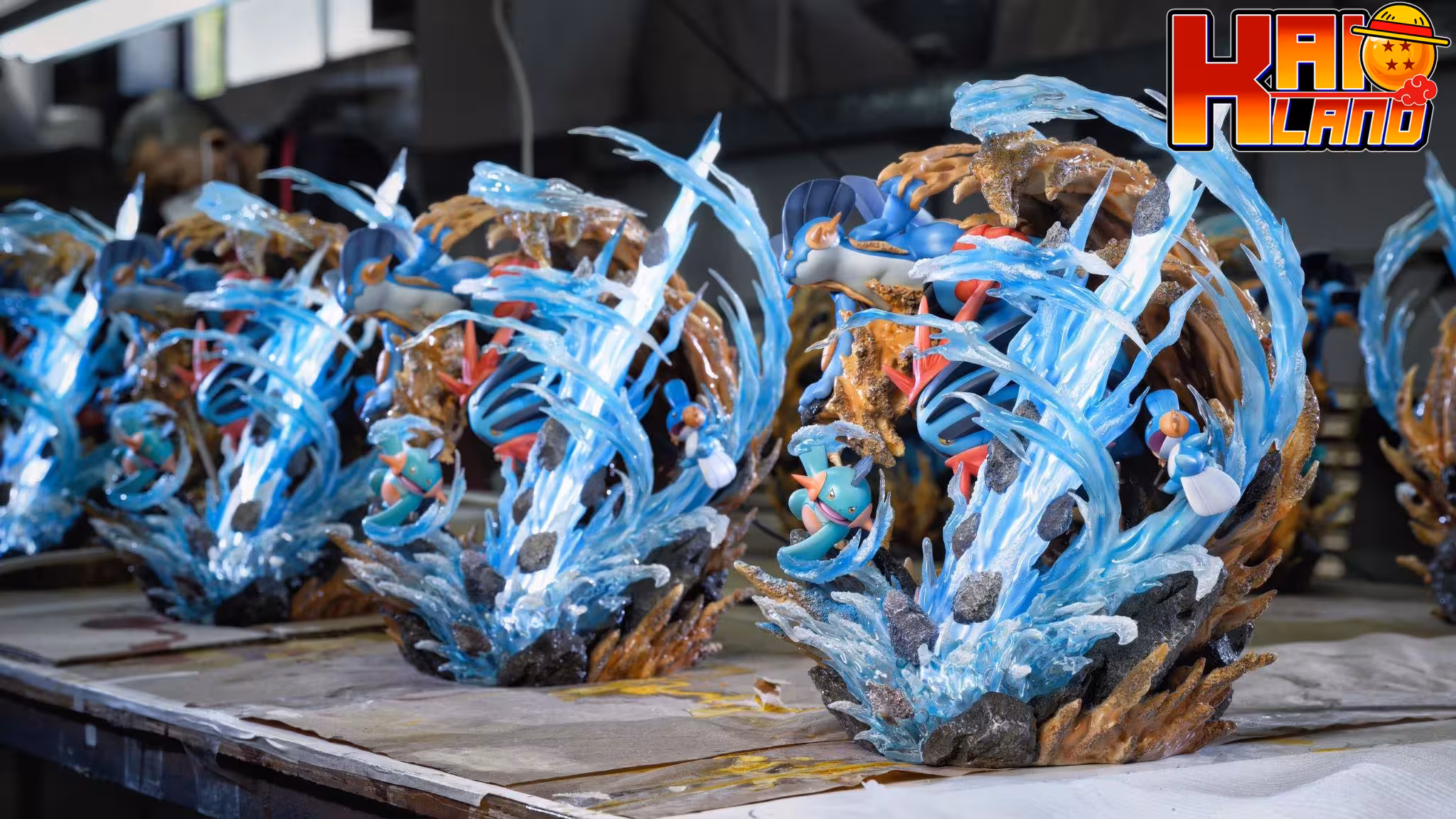 Pokemon Fantasy Studio Swampert Resin Statue