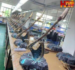 God of War Panda Studio Leviathan Tomahawk Resin Statue