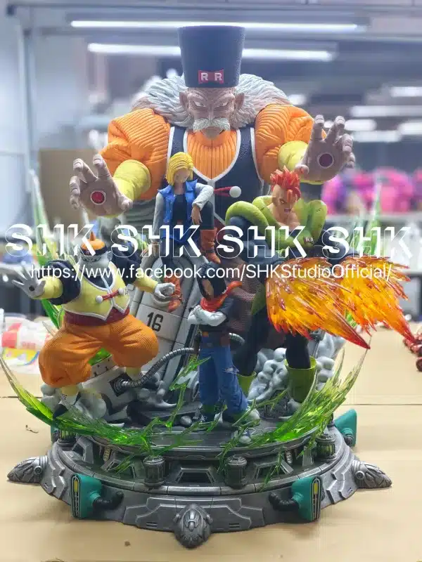 Dragon Ball SHK Studio One Lifetime Series No 6 Androids Resin Statue 2 1