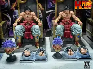 Dragon Ball Z Studio Sitting Broly Resin Statue