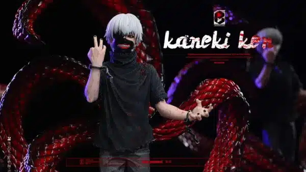 Tokyo Ghoul BW Studio Kaneki Ken Resin Statue 1