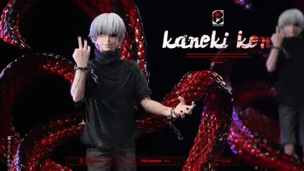 Tokyo Ghoul BW Studio Kaneki Ken Resin Statue 2