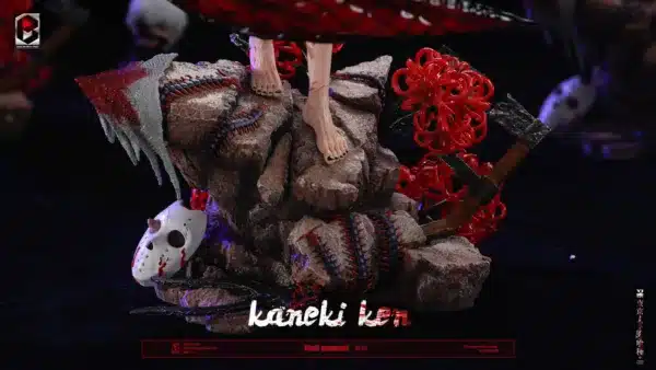 Tokyo Ghoul BW Studio Kaneki Ken Resin Statue 3