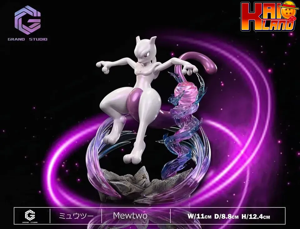 Pokémon GRAND Studio Mewtwo Resin Statue